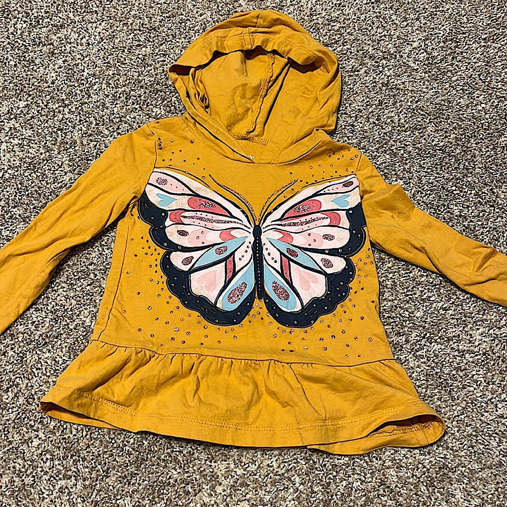 3T tunic blouse with hood